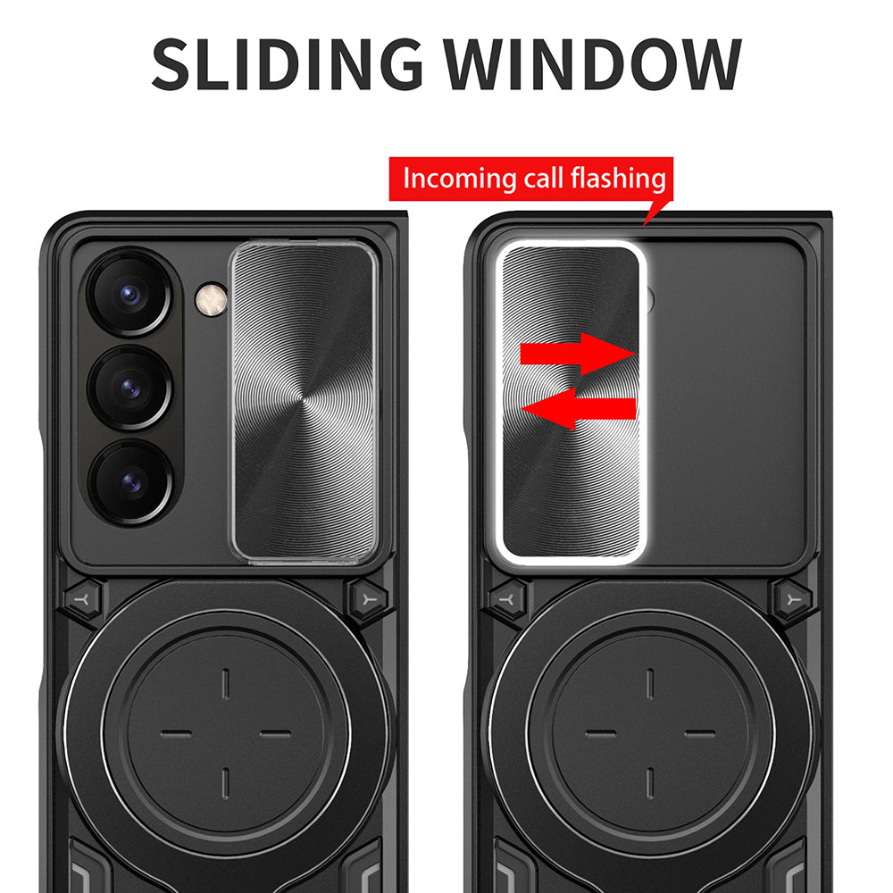 Husa de protectie Techsuit CamGuard Pro compatibil cu Samsung Galaxy Z Fold6, Rosu