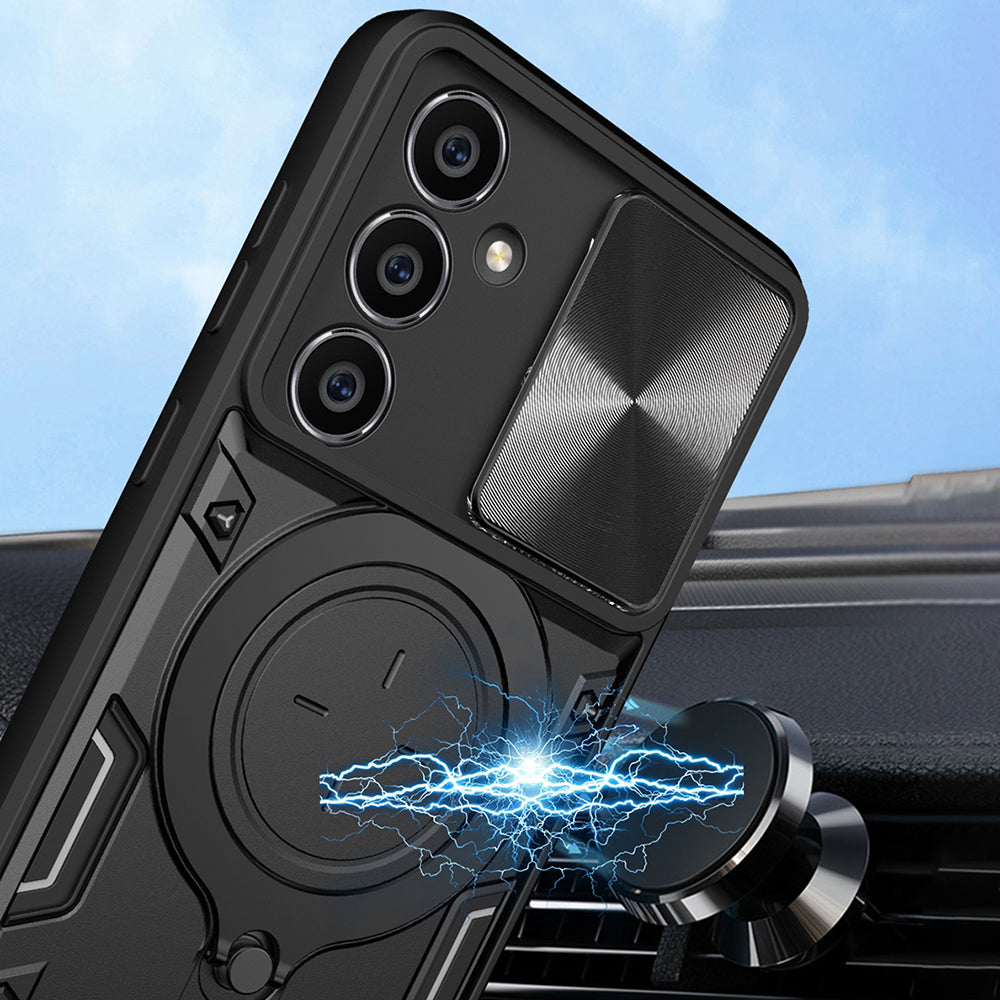 Husa de protectie Techsuit CamGuard Pro compatibil cu Samsung Galaxy A54, Roz Auriu