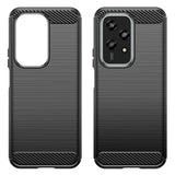 Husa de protectie Techsuit Carbon Silicone compatibil cu Honor 200 Lite, Albastru