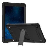 Husa de protectie tableta Techsuit Rugged TabShell + Screen Protector compatibil cu iPad 9.7 (2017 / 2018), Negru