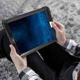 Husa de protectie tableta Techsuit Rugged TabShell + Screen Protector compatibil cu iPad 9.7 (2017 / 2018), Negru