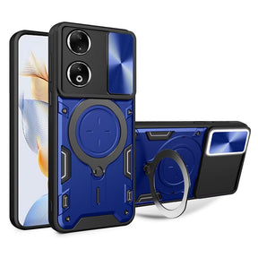 Husa de protectie Techsuit CamGuard Pro compatibil cu Honor X7b / X7b 5G / 90 SMART, Albastru