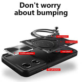 Husa de protectie Techsuit CamGuard Pro compatibil cu Honor X7b / X7b 5G / 90 SMART, Albastru