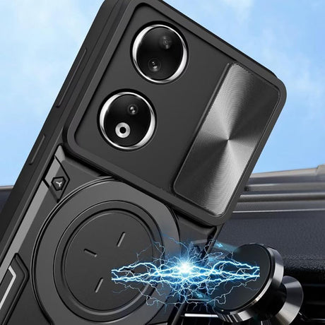 Husa de protectie Techsuit CamGuard Pro compatibil cu Honor X7b / X7b 5G / 90 SMART, Albastru