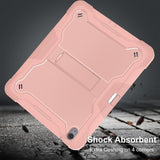 Husa de protectie tableta Techsuit Rugged TabShell + Screen Protector compatibil cu iPad Air 13 (2024) / Air 13 (2025) / Air 13 (2026), Roz Auriu