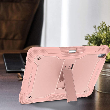 Husa de protectie tableta Techsuit Rugged TabShell + Screen Protector compatibil cu iPad Air 13 (2024) / Air 13 (2025) / Air 13 (2026), Roz Auriu