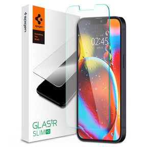 Folie de protectie Spigen Glas.tR Slim HD (AGL03382) compatibil cu iPhone 13 Pro Max / iPhone 14 Plus, Transparent