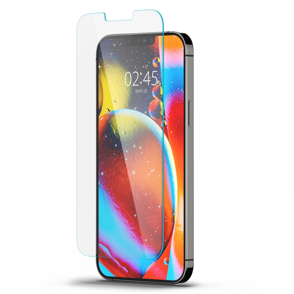 Folie de protectie Spigen Glas.tR Slim HD (AGL03382) compatibil cu iPhone 13 Pro Max / iPhone 14 Plus, Transparent