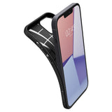 Husa de protectie Spigen Liquid Air (ACS03519) compatibil cu iPhone 13, Negru