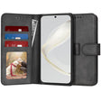 Husa de protectie Techsuit Diary Book compatibil cu Huawei nova 11 / nova 12s, Negru