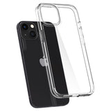 Husa pentru iPhone 13 - Spigen Ultra Hybrid (ACS03522) - Crystal Clear