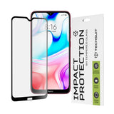 Folie de protectie Techsuit 111D Full Cover / Full Glue Glass compatibil cu Xiaomi Redmi 8 / Redmi 8A, Negru