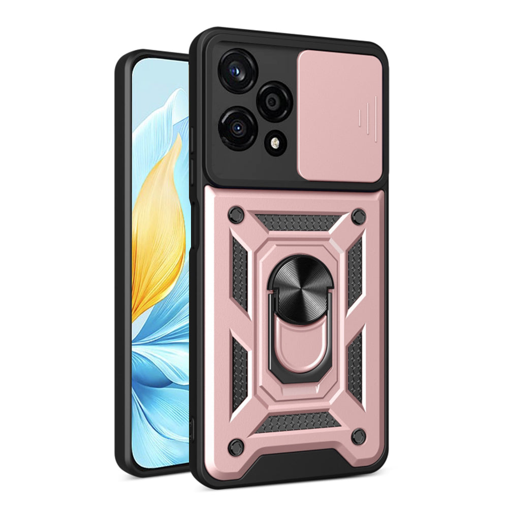 Husa de protectie Techsuit CamShield Series compatibil cu Honor 200 Lite, Roz Auriu