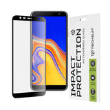 Folie de protectie Techsuit 111D Full Cover / Full Glue Glass compatibil cu Samsung Galaxy J4 Plus / J6 Plus, Negru