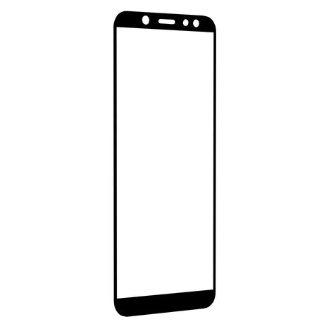Folie de protectie Techsuit 111D Full Cover / Full Glue Glass compatibil cu Samsung Galaxy A6 2018, Negru