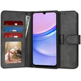 Husa de protectie Techsuit Diary Book compatibil cu Samsung Galaxy A15 4G / A15 5G, Negru