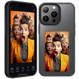 Husa de protectie Techsuit SmartScreen NFC compatibil cu iPhone 15 Pro, Negru