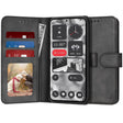 Husa de protectie Techsuit Diary Book compatibil cu Nothing Phone (2), Negru