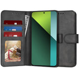 Husa de protectie Techsuit Diary Book compatibil cu Xiaomi Redmi Note 13 Pro 5G / Poco X6, Negru