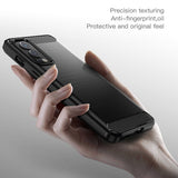 Husa de protectie Techsuit Carbon Silicone compatibil cu OnePlus Nord 2 5G, Negru