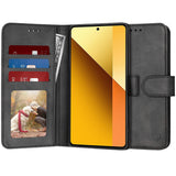Husa de protectie Techsuit Diary Book compatibil cu Xiaomi Redmi Note 13 5G, Negru