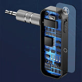 Gadget Yesido Audio Adapter Bluetooth (YAU25), Aux Jack 3.5mm, Negru