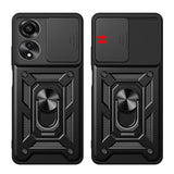 Husa de protectie Techsuit CamShield Series compatibil cu Oppo A60 4G, Negru