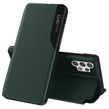 Husa de protectie Techsuit eFold Series compatibil cu Samsung Galaxy A32 4G, Verde Inchis
