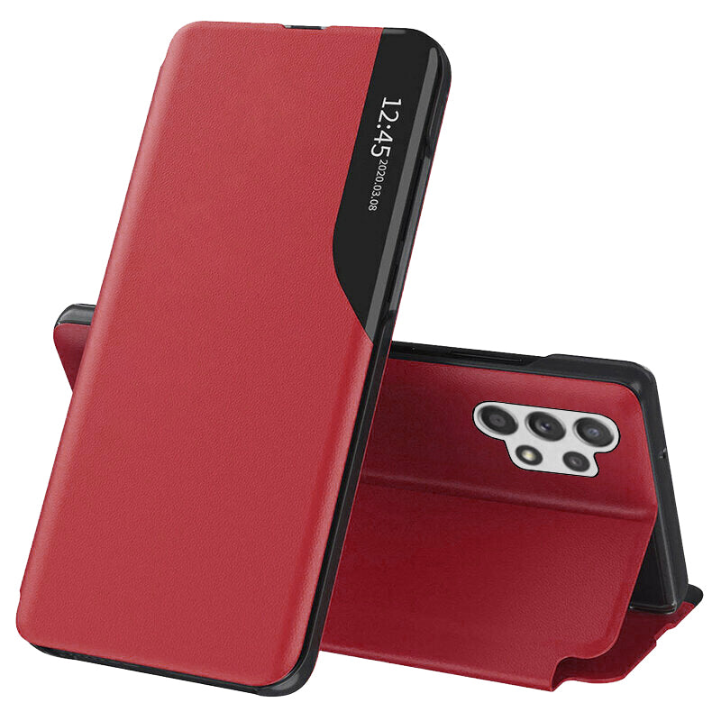 Husa de protectie Techsuit eFold Series compatibil cu Samsung Galaxy A32 4G, Rosu