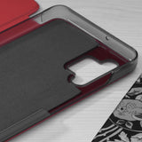 Husa de protectie Techsuit eFold Series compatibil cu Samsung Galaxy A32 4G, Rosu