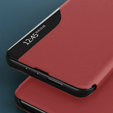 Husa de protectie Techsuit eFold Series compatibil cu Samsung Galaxy A32 4G, Rosu