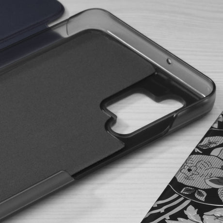 Husa de protectie Techsuit eFold Series compatibil cu Samsung Galaxy A32 4G, Albastru Inchis