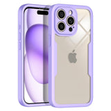 Folie de protectie Techsuit ColorVerse 360 Series + compatibil cu iPhone 15 Pro Max, Mov