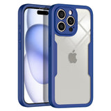 Folie de protectie Techsuit ColorVerse 360 Series + compatibil cu iPhone 15 Pro, Albastru
