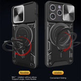 Husa de protectie Techsuit CamGuard Pro compatibil cu iPhone 16 Pro, Mov