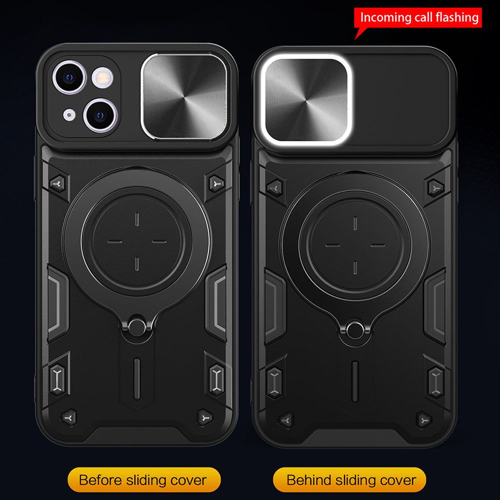 Husa de protectie Techsuit CamGuard Pro compatibil cu iPhone 16, Rosu
