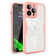 Folie de protectie Techsuit ColorVerse 360 Series + compatibil cu iPhone 12 Pro, Roz