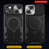 Husa de protectie Techsuit CamGuard Pro compatibil cu iPhone 16 Plus, Roz Auriu