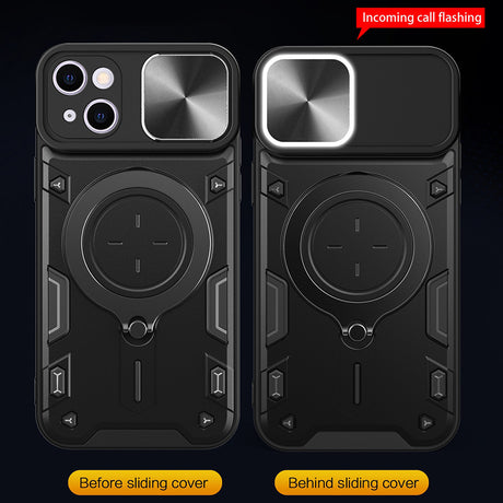 Husa de protectie Techsuit CamGuard Pro compatibil cu iPhone 16 Plus, Roz Auriu