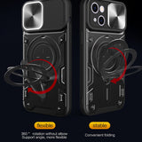 Husa de protectie Techsuit CamGuard Pro compatibil cu iPhone 16 Plus, Negru