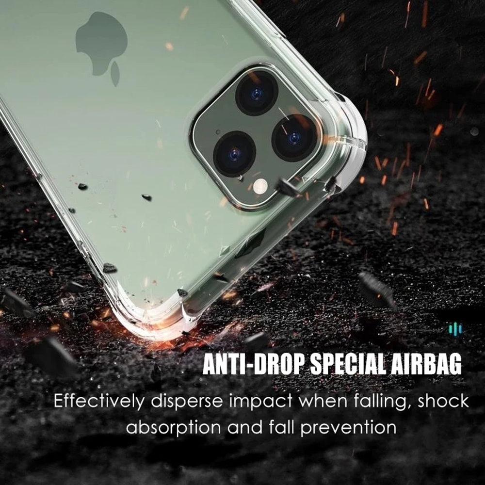 Husa de protectie Techsuit Shockproof Clear Silicone compatibil cu iPhone 16 Pro Max, Transparent