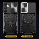 Husa de protectie Techsuit CamGuard Pro compatibil cu Oppo Reno12, Roz Auriu