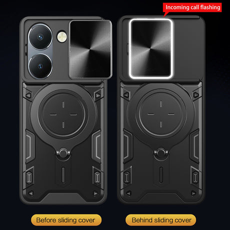 Husa de protectie Techsuit CamGuard Pro compatibil cu Honor 200 Pro, Negru