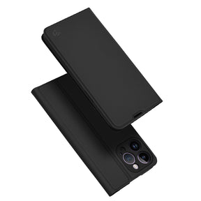 Husa de protectie Techsuit Magskin Book compatibil cu iPhone 14 Pro Max, Negru