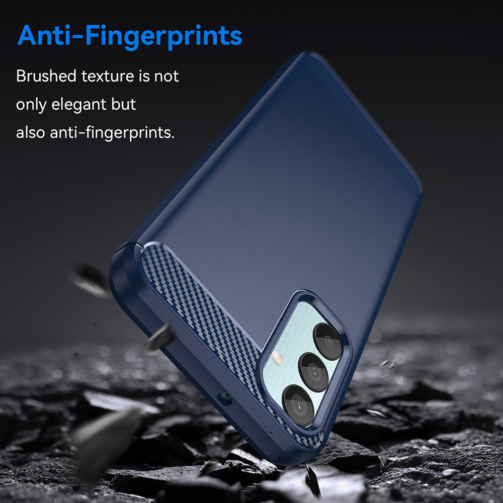 Husa de protectie Techsuit Carbon Silicone compatibil cu Oppo Reno12, Negru