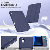 Husa de protectie tableta Techsuit Flex Trifold (with Pencil Holder) compatibil cu iPad Air 11 (2024) / Air 11 (2025) / Air 11 (2026), Albastru Cer
