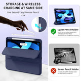 Husa de protectie tableta Techsuit Flex Trifold (with Pencil Holder) compatibil cu iPad Air 11 (2024) / Air 11 (2025) / Air 11 (2026), Albastru Cer