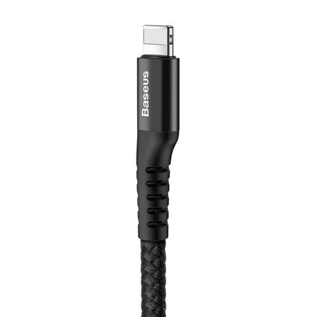 Cablu Baseus Fish-Eye (CALSR-01), USB to Lightning, 1m, 2A, Negru