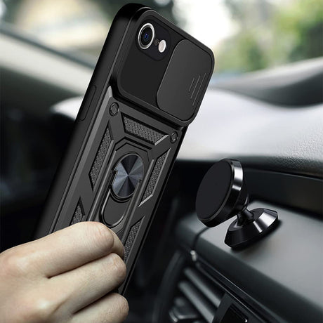 Husa de protectie Techsuit CamShield Series compatibil cu iPhone 16e / iPhone 17e, Albastru