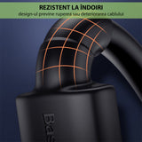 Adaptor Baseus Video Cable Cafule (CADKLF-E01), HDMI to HDMI, 4K, 60Hz, 18Gbps, 1m, Negru